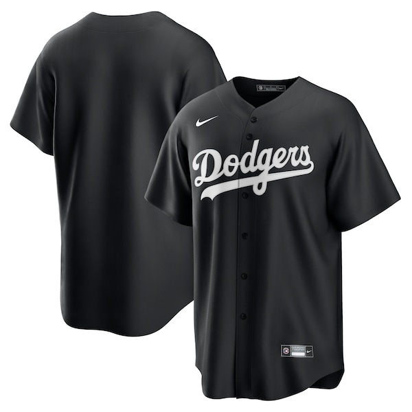Los Angeles Dodgers Nike Lights Out Replica Jersey - Black