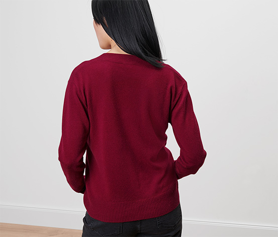 Strickjacke mit Cashmere
