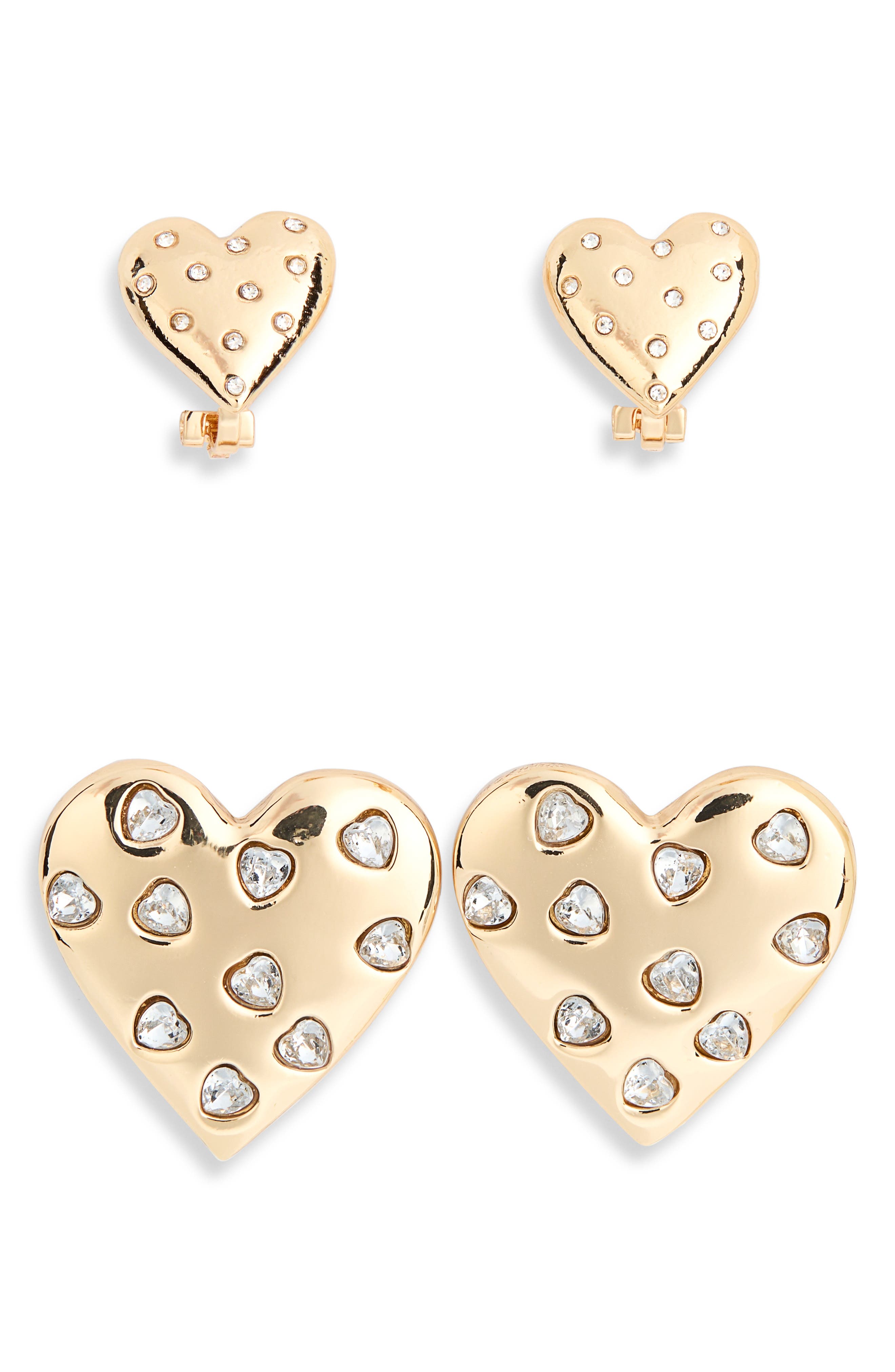 BaubleBar Set of 2 Match with Mama Heart Stud Earrings