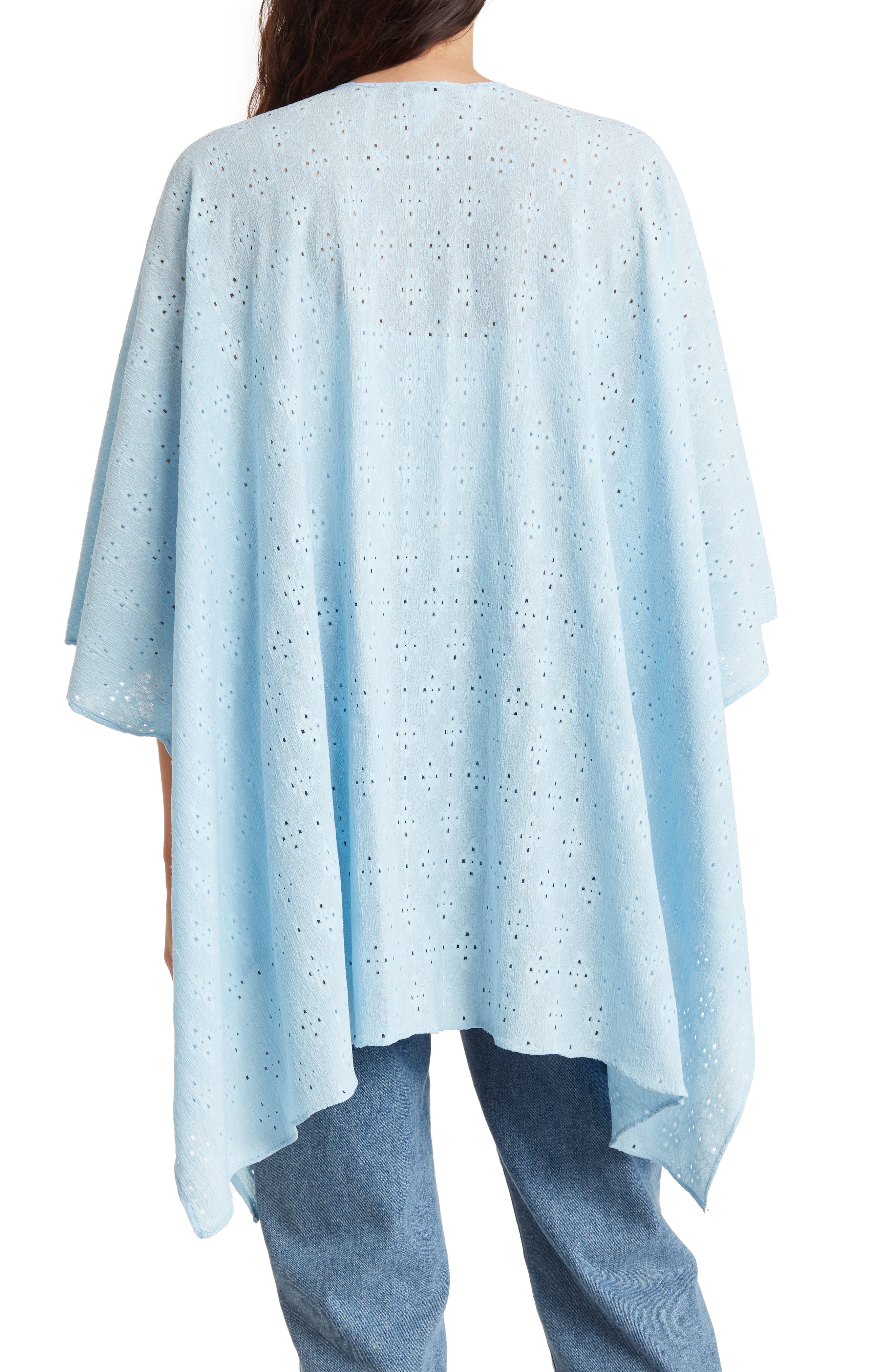 Nine West Eyelet Ruana