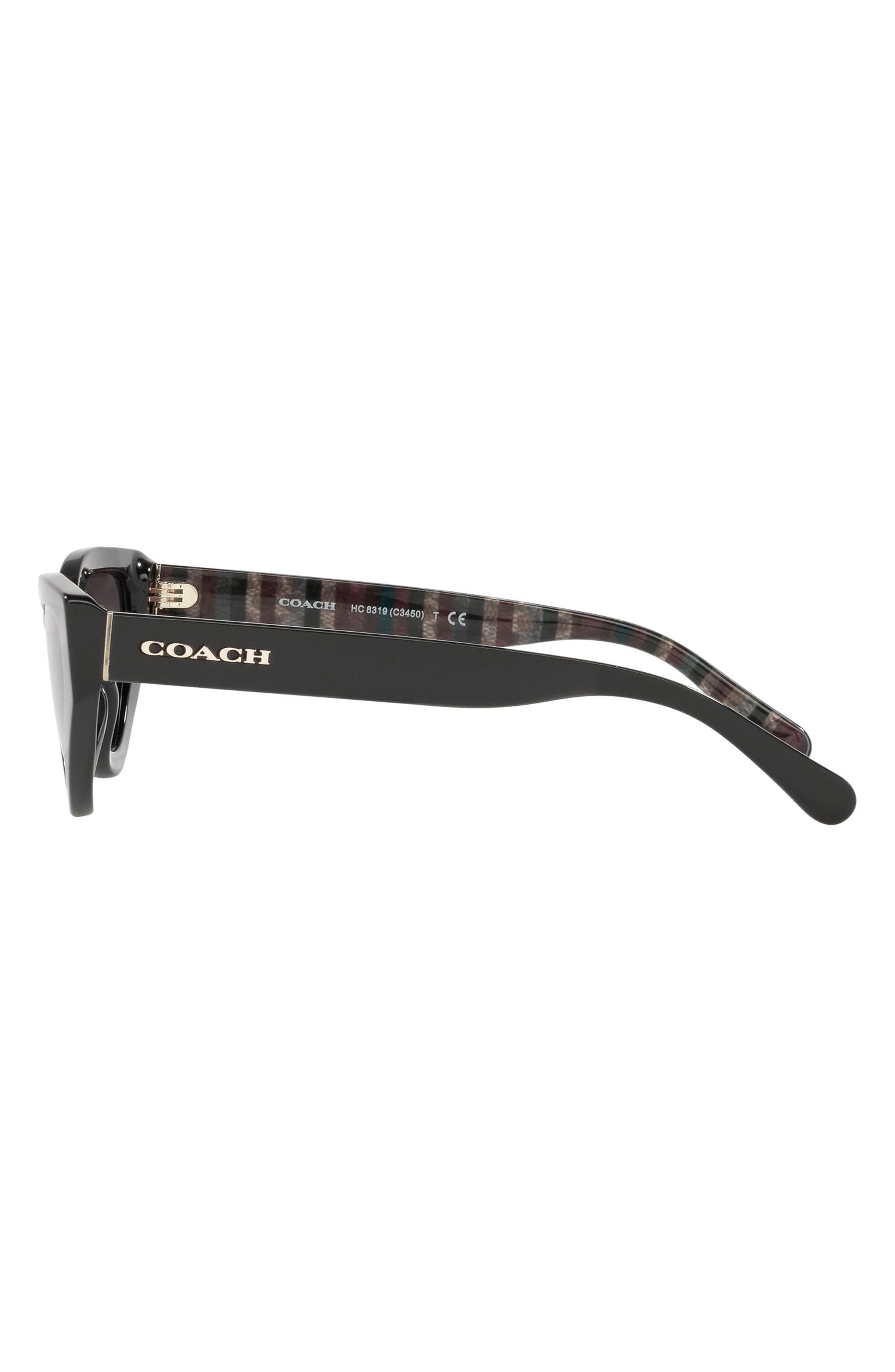 COACH 52mm Cat Eye Sunglasses