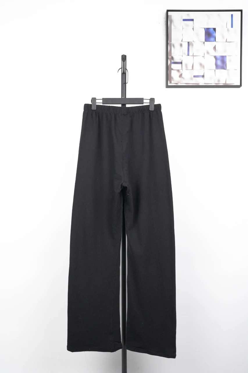 Chrome Hearts Black Flocked Relaxed Straight Pants product photo from LabelPicks