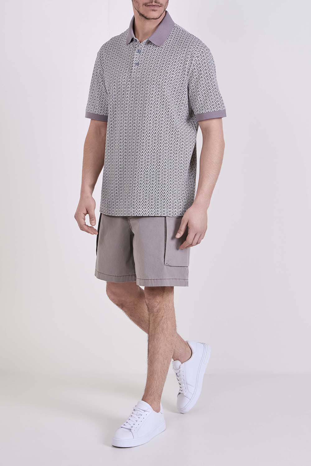 ARMANI EXCHANGE חולצת פולו בגזרה ישרה