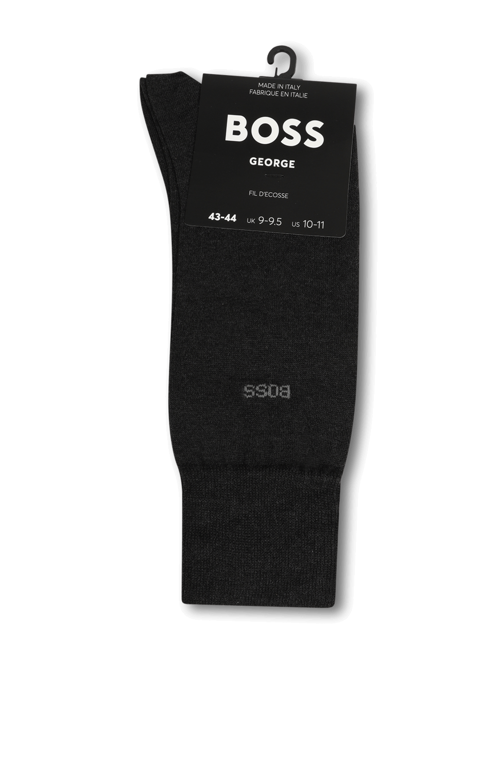 BOSS זוג גרביים שחורים עד הברך