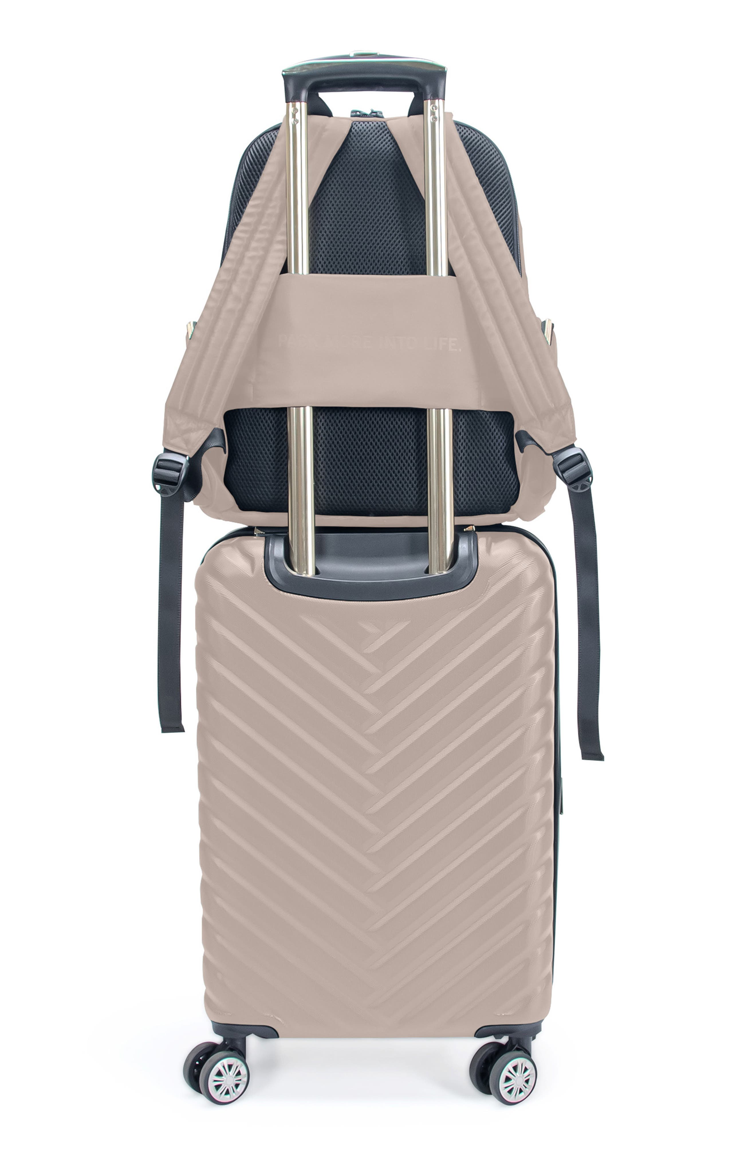 Kenneth Cole Madison Square 2-Piece Hardside Carry-On Luggage & Backpack Set
