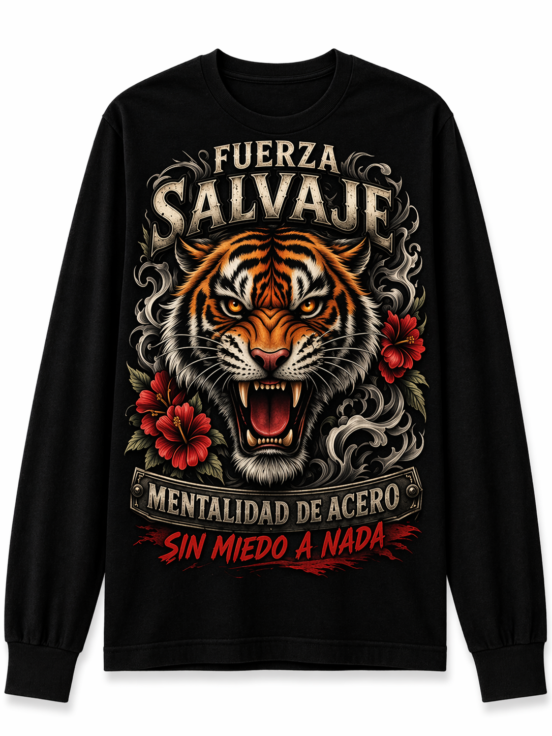 Remera Tigre Tattoo | Streetwear Dark Unisex