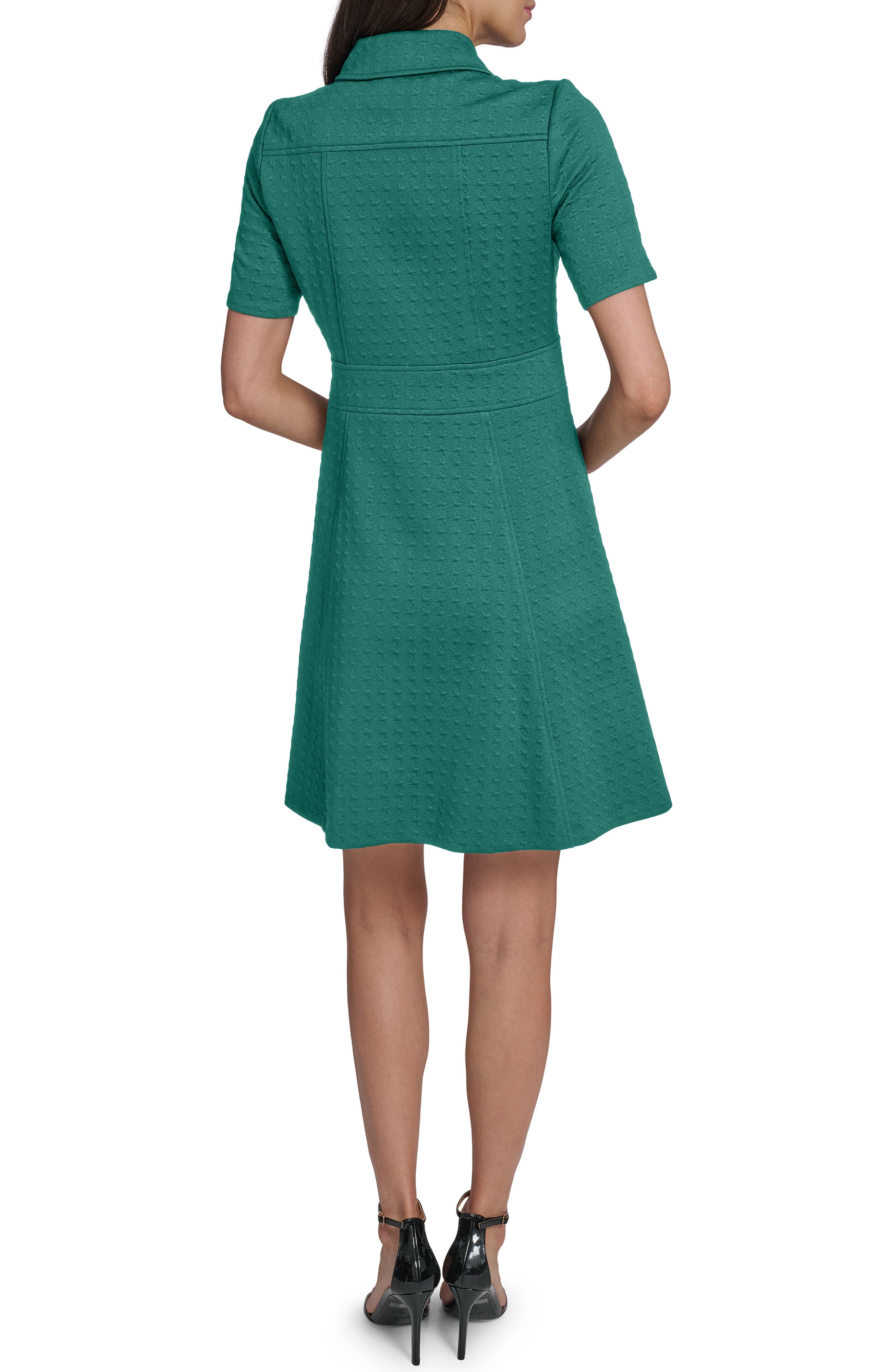 Tommy Hilfiger Zip Fit & Flare Dress