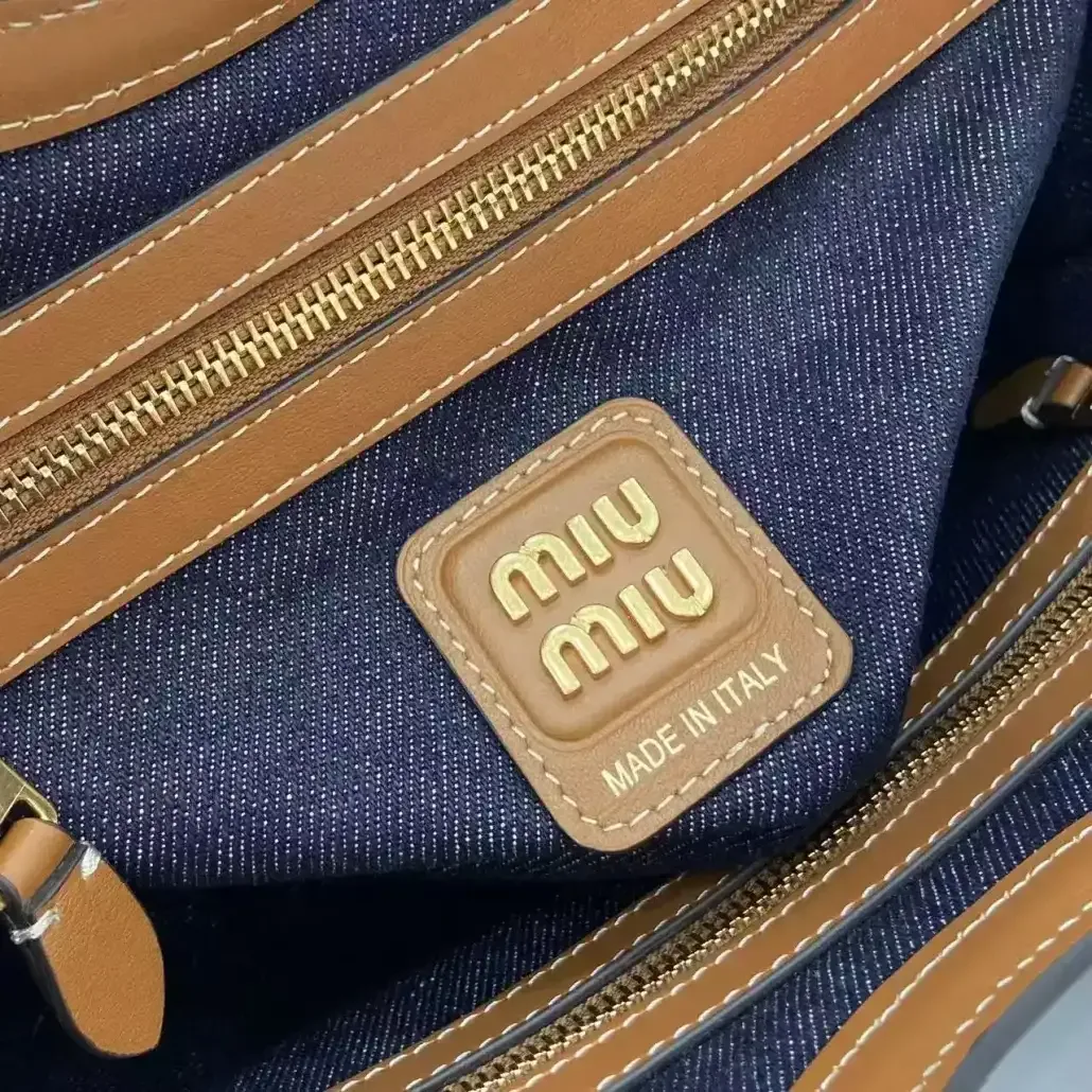 Miu Miu Brown Calfskin Tote Bag product photo from LabelPicks