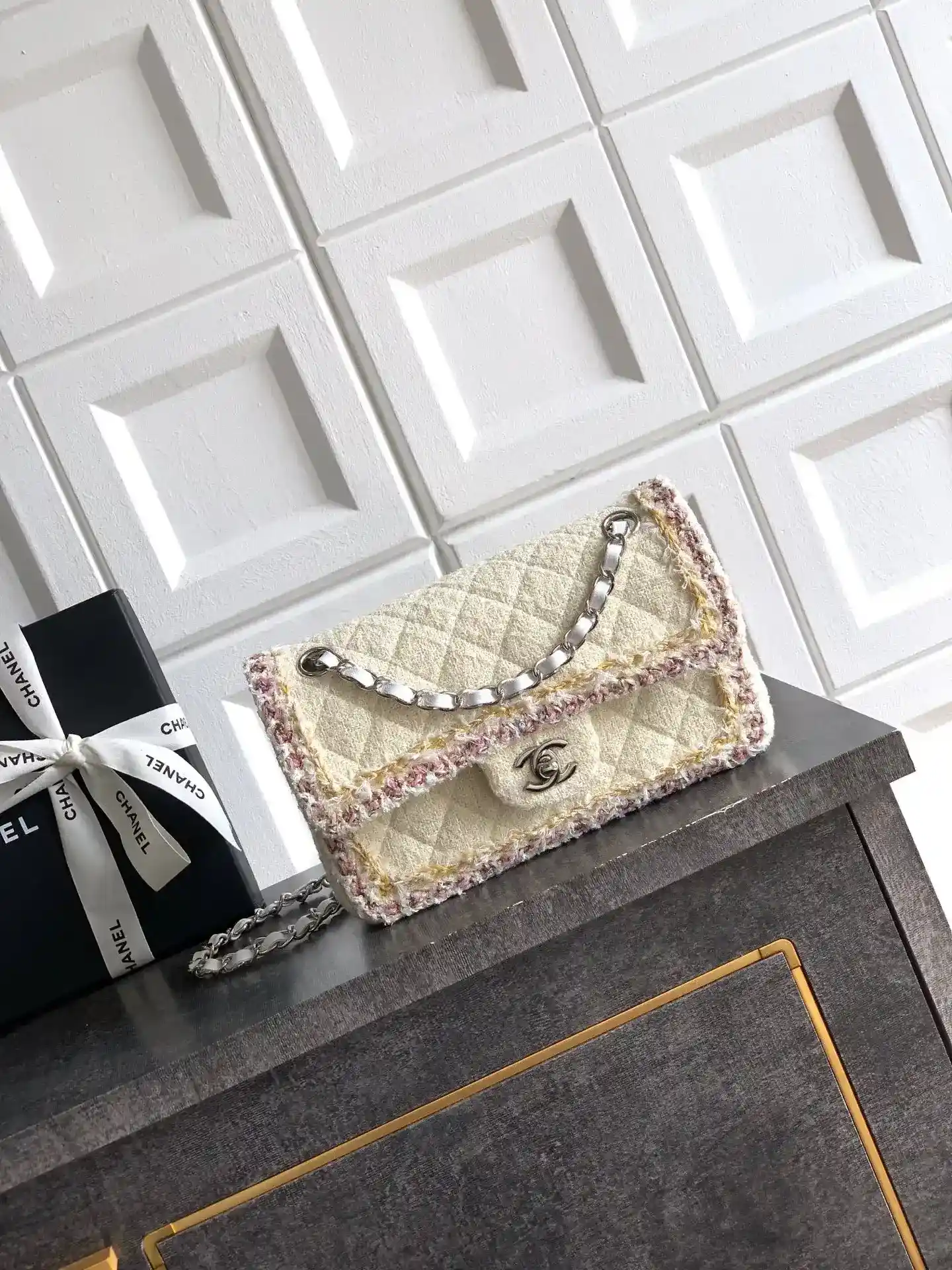 Chanel Woven Leather Crossbody Bag product photo from LabelPicks