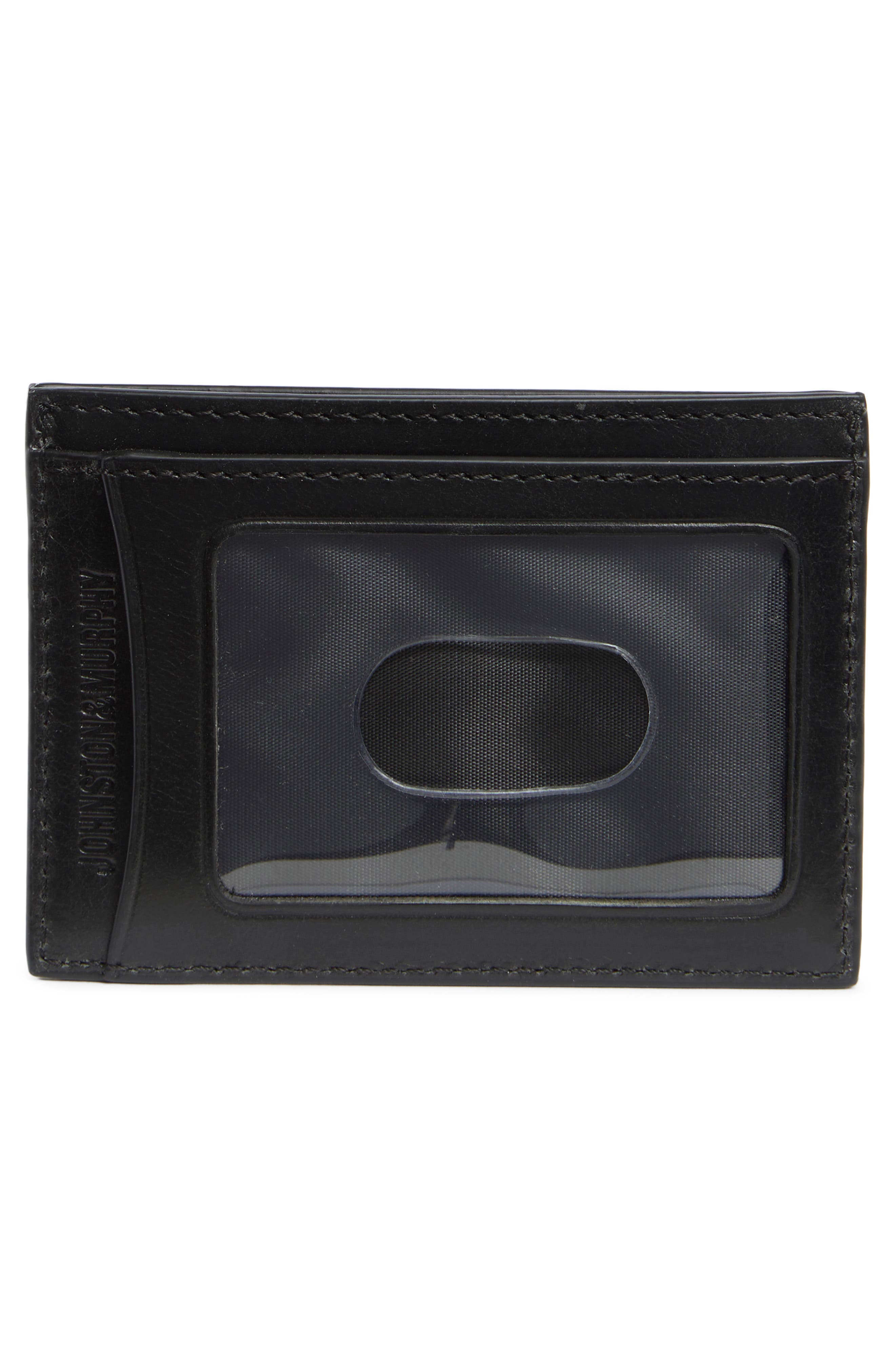 Johnston & Murphy Hunter Weekend Leather Card Case
