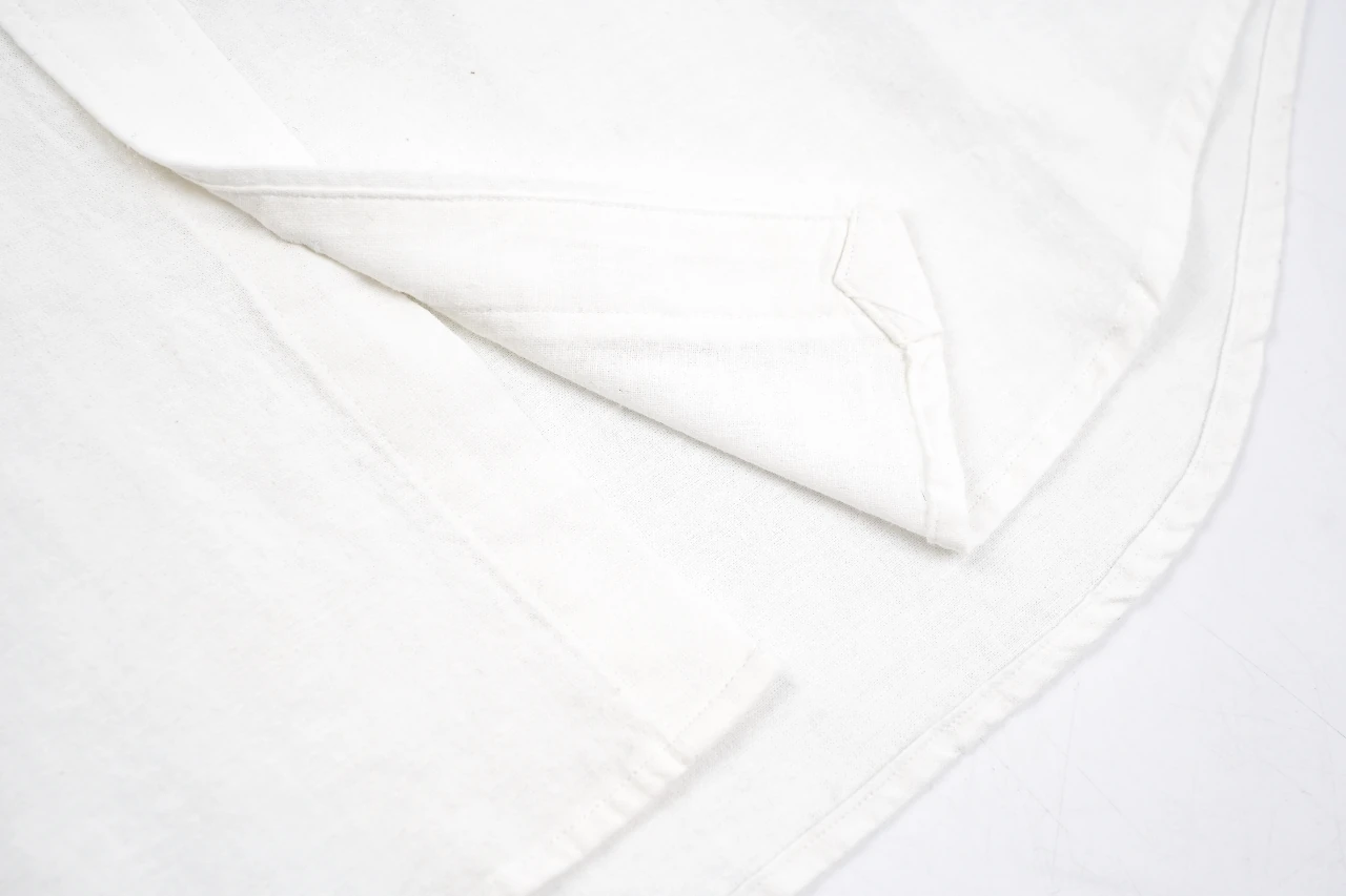 Ralph Lauren White Pony Embroidered Linen Long Sleeve Shirt product photo from LabelPicks