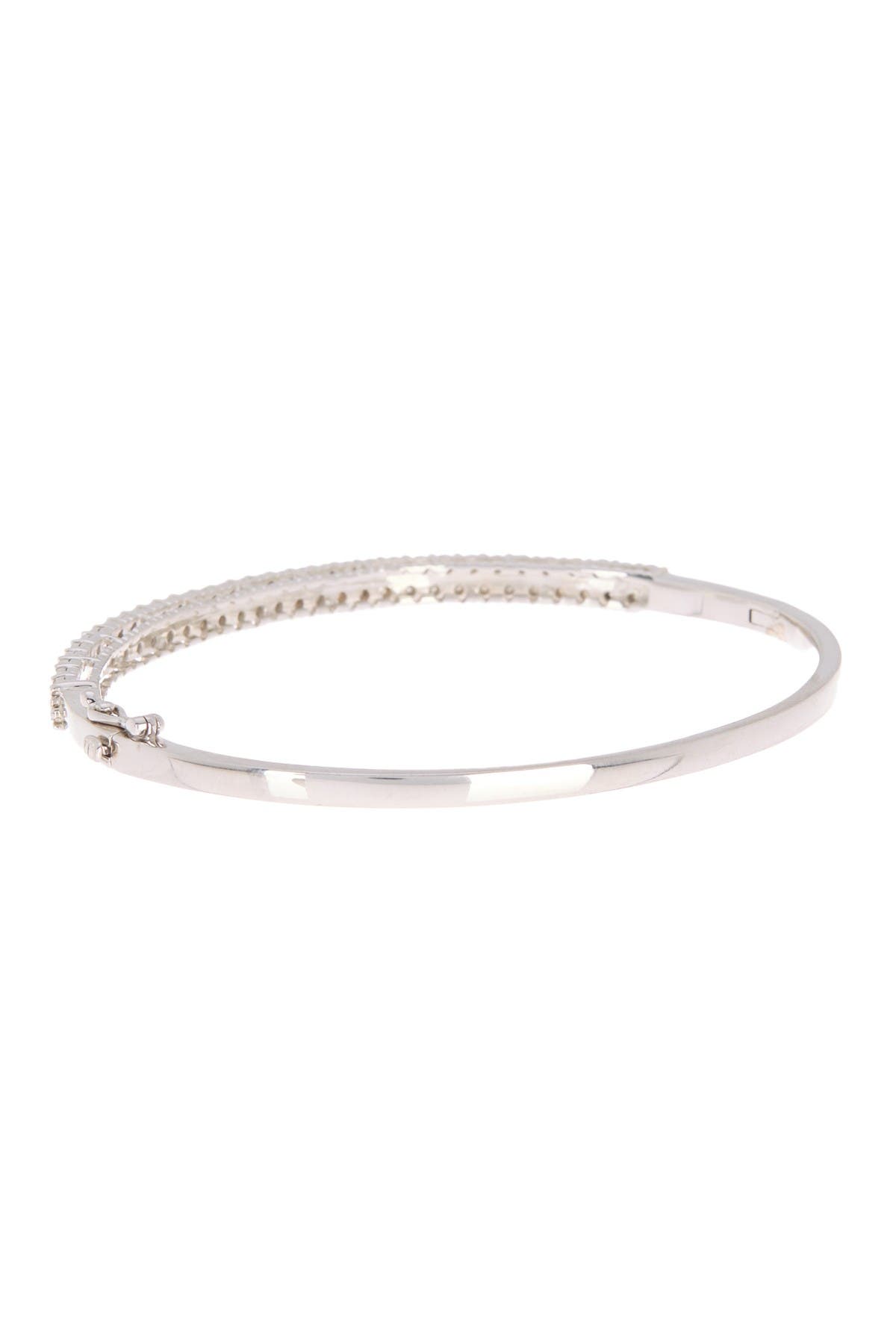 EFFY Sterling Silver Diamond Bangle Bracelet - 0.32 ctw