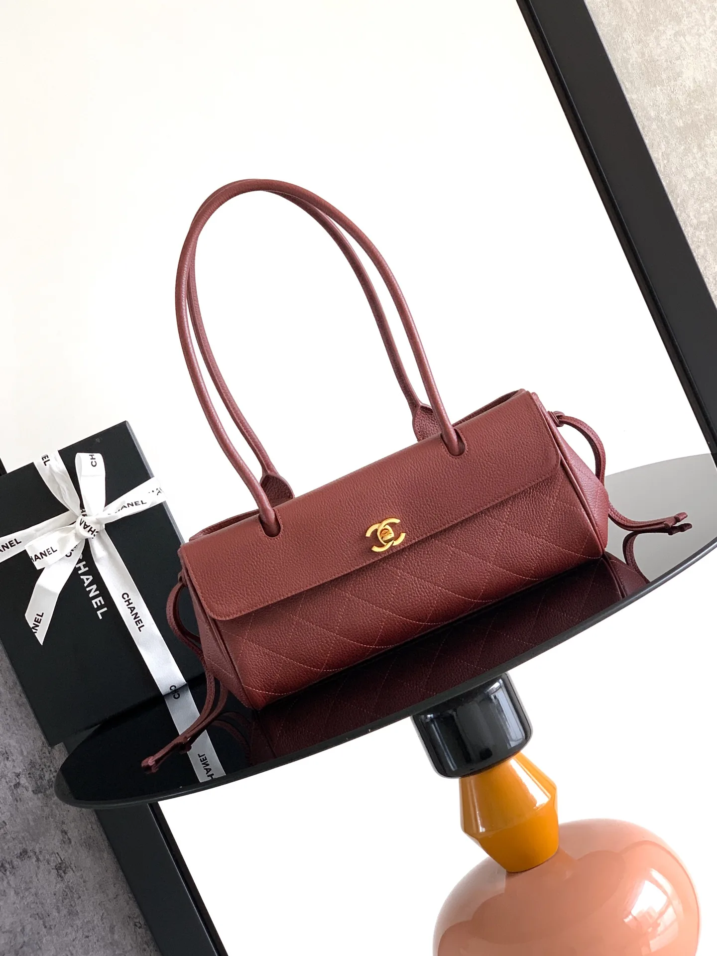 Chanel Quilted Leather Top Handle Bag product photo from LabelPicks