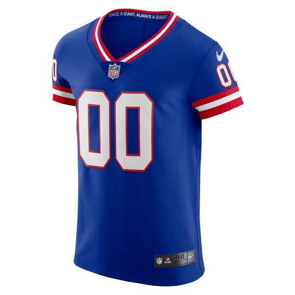 New York Giants Nike  Vapor F.U.S.E. Elite Custom Jersey - Blue