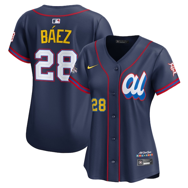 Javier Báez American League Nike Women's 2025 All-Star Edition Limited Player Jersey - Navy