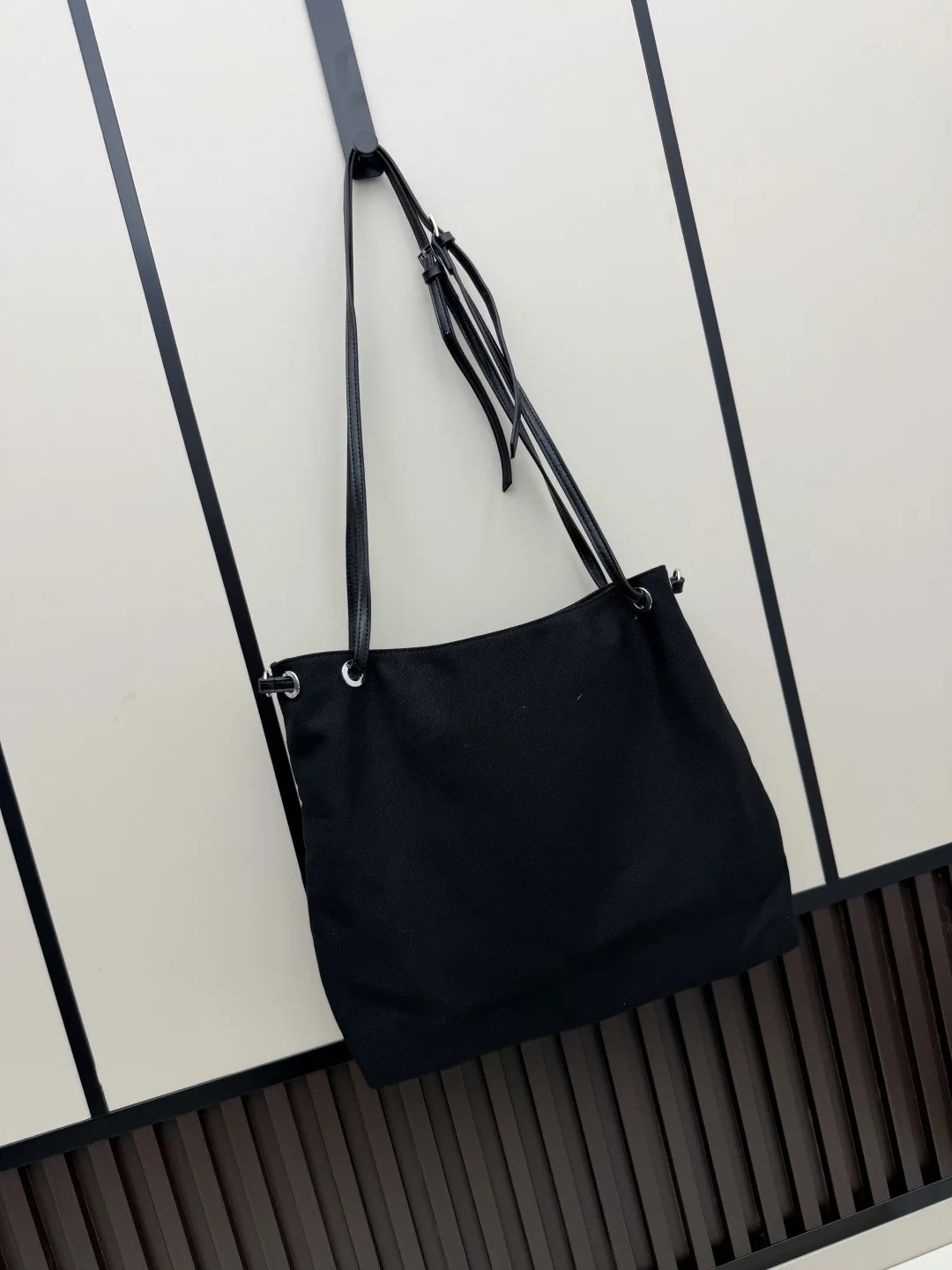 Prada Black Calfskin Tote Bag product photo from LabelPicks