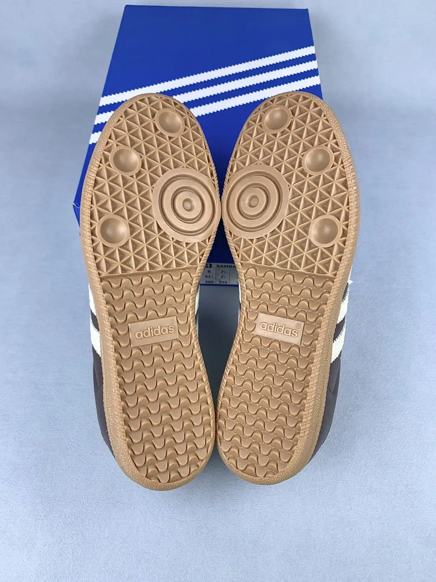 adidas Samba OG Brown Putty Grey Shoes product photo from LabelPicks