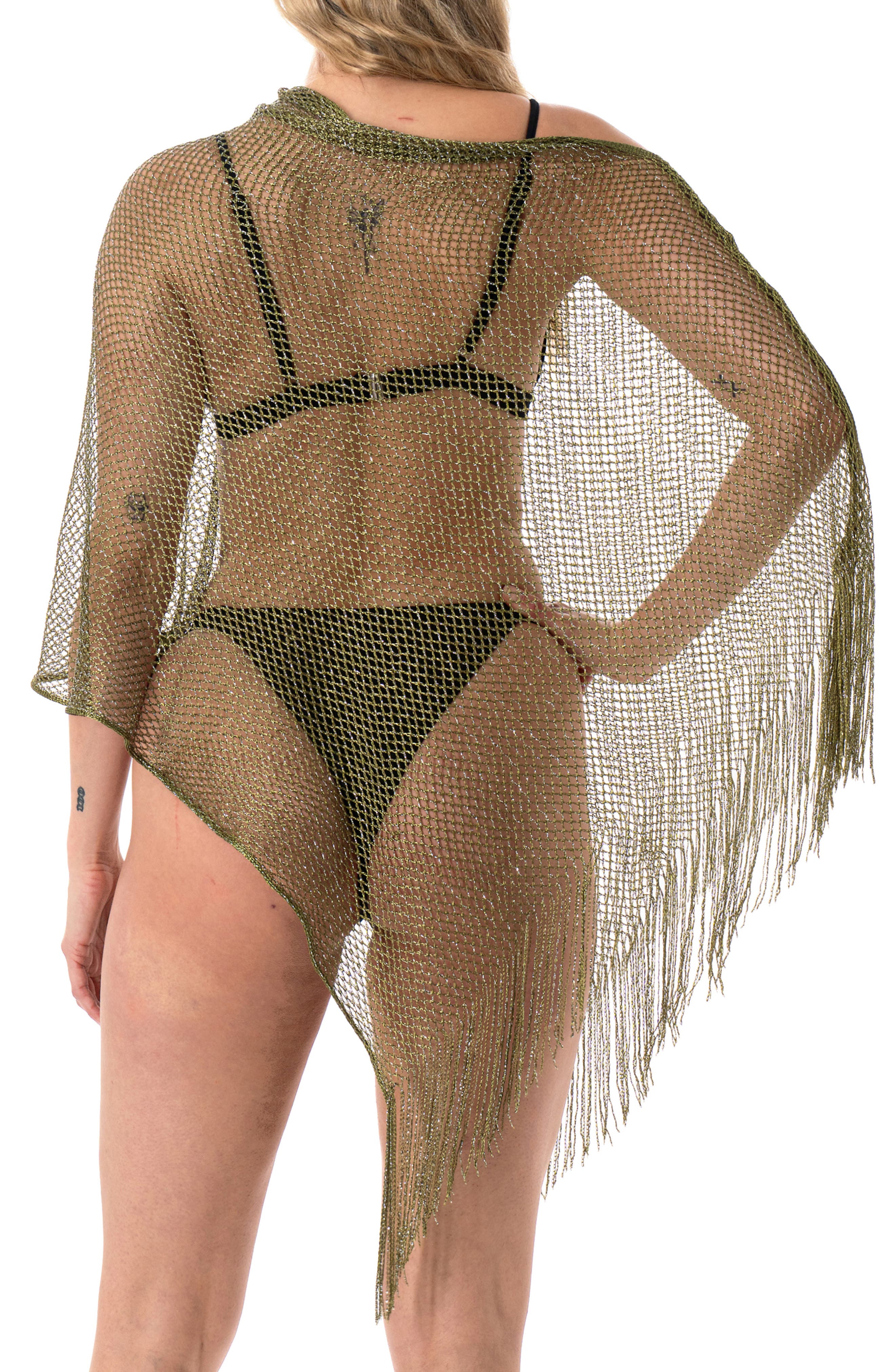 Nicole Miller Lurex® Infused Poncho