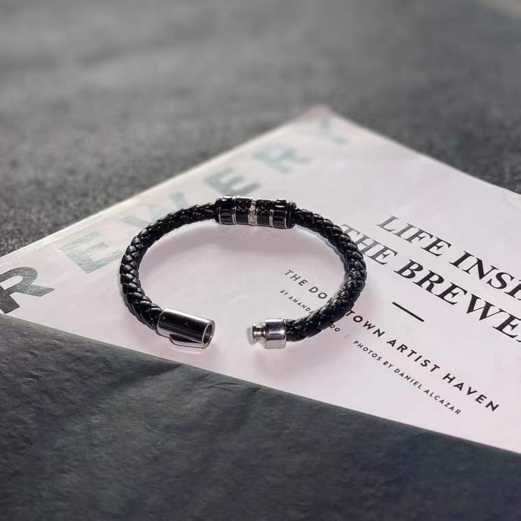Bracelet sports silica gel balance energy Bracelet negative ion anti fatigue wristband anti static titanium steel men's Bracelet