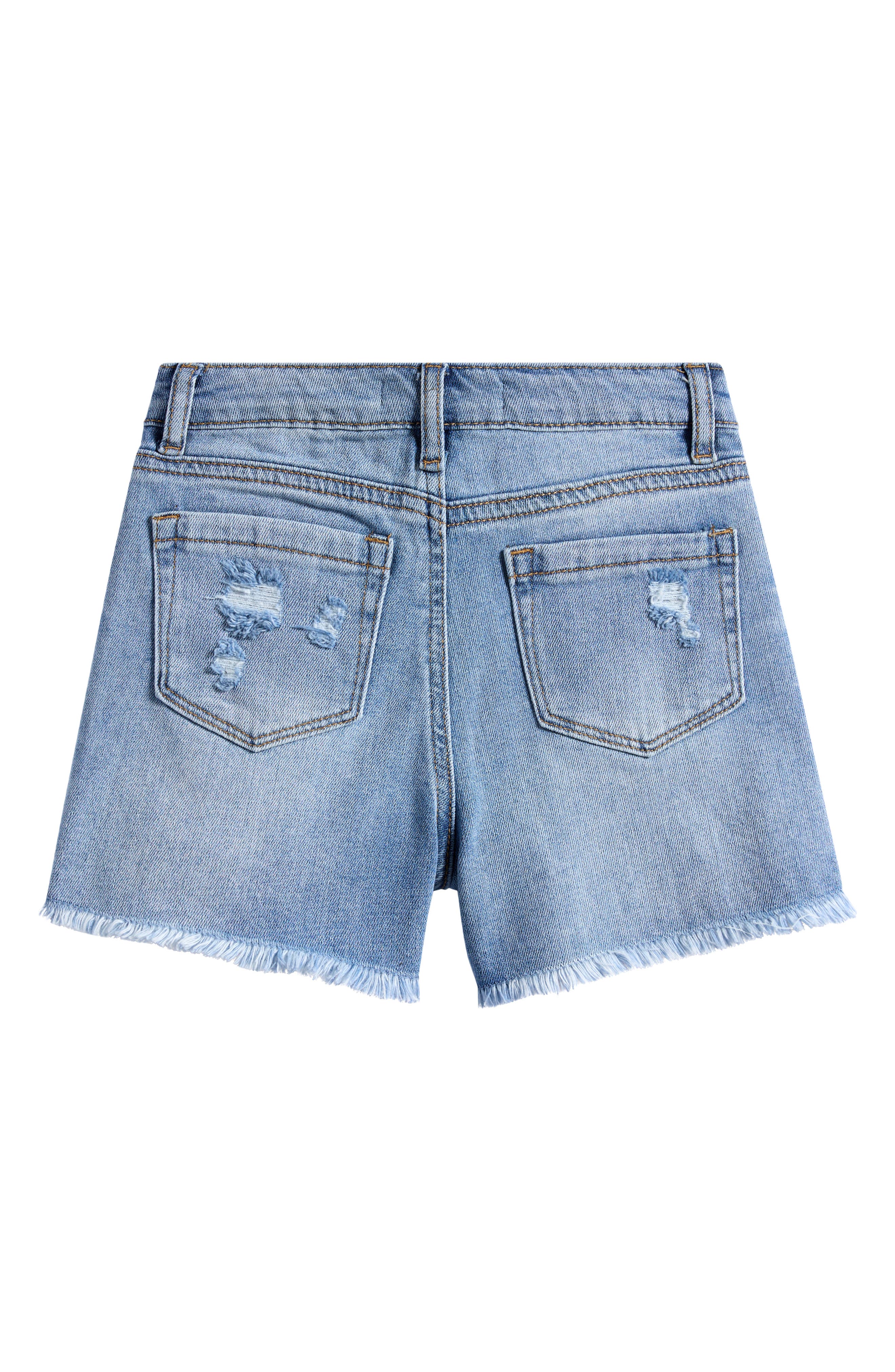 Tractr Kids' Distressed Cut Off Denim Shorts