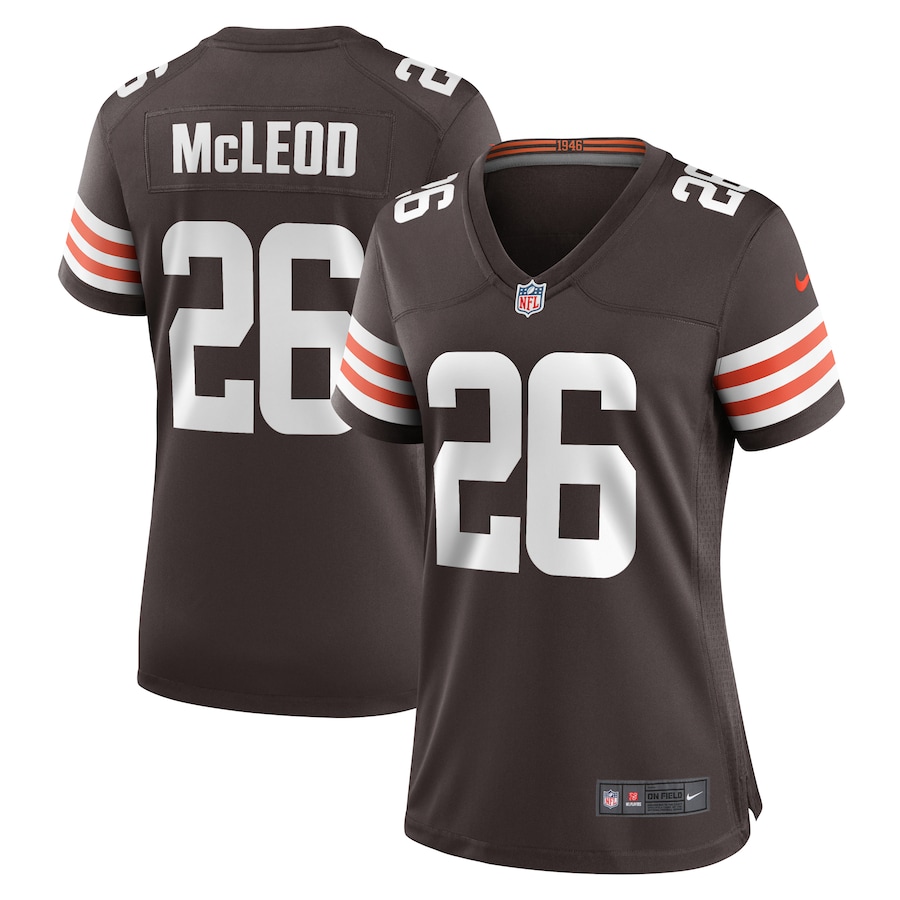Rodney McLeod Cleveland Browns Nike Women's Team Game Jersey -  Brown
