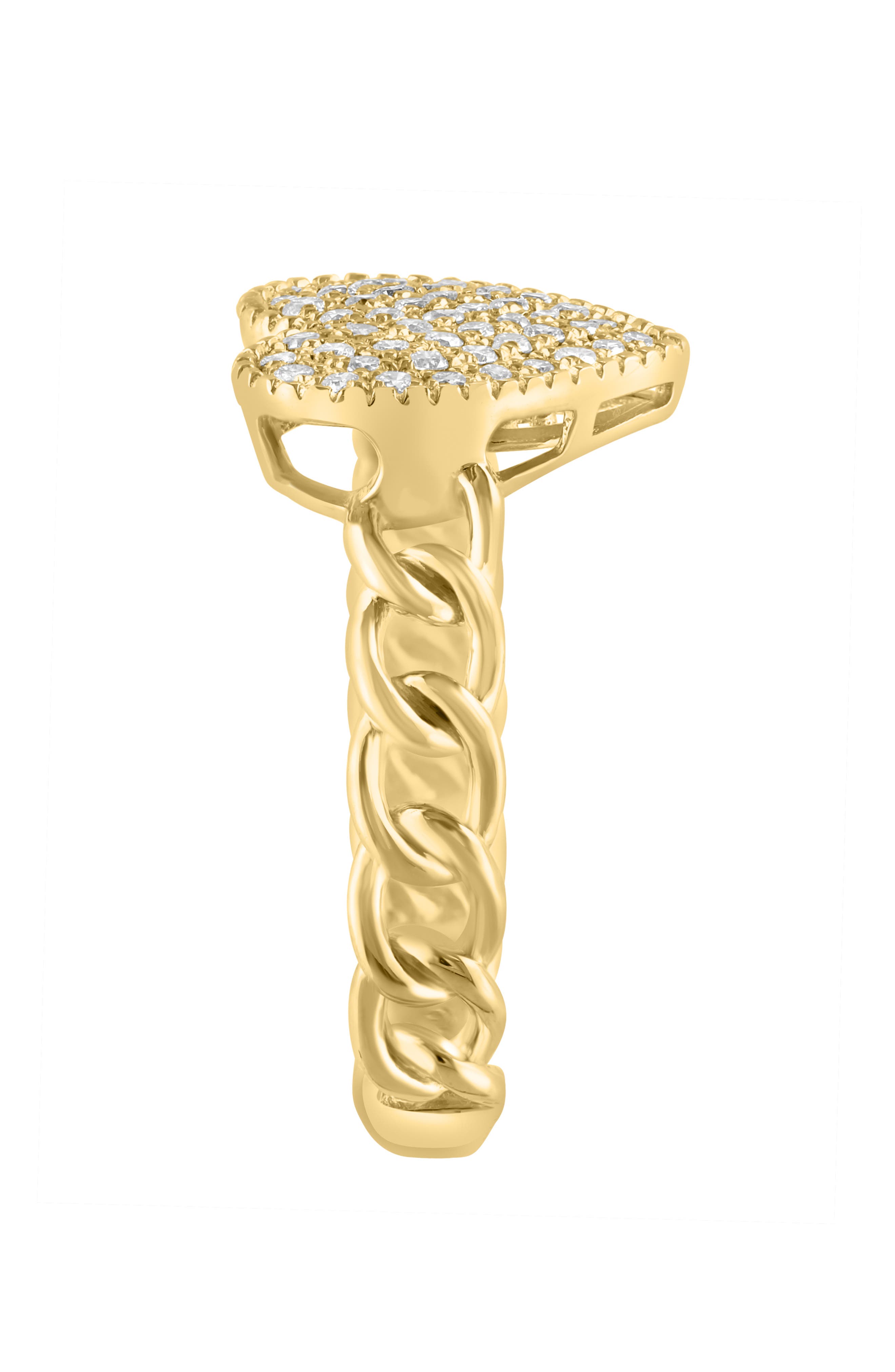 EFFY Pavé Diamond Heart Ring