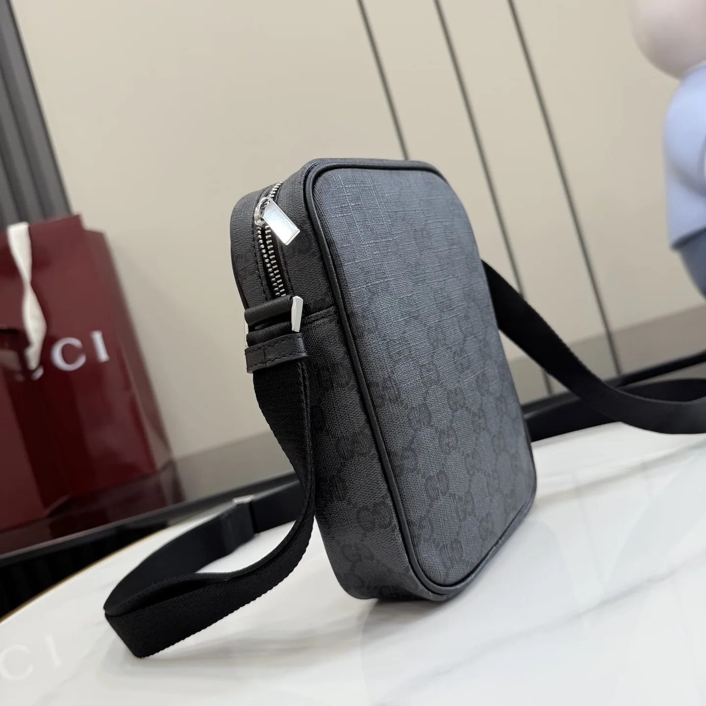 Gucci Generation Black Nylon Crossbody Bag product photo from LabelPicks