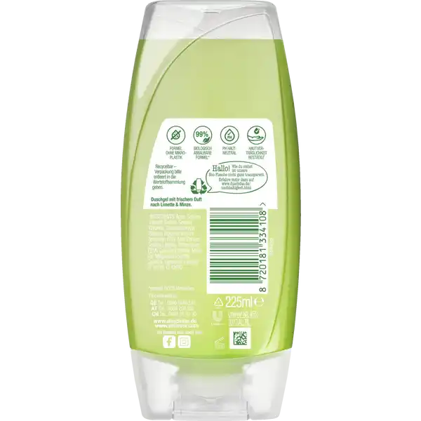 Duschgel Limette Minze