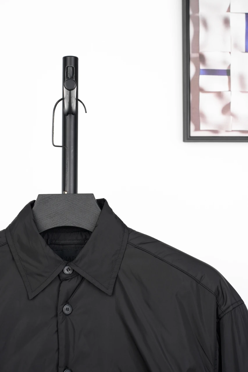 Prada Black Re-Nylon Lightly Padded Jacket product photo from LabelPicks