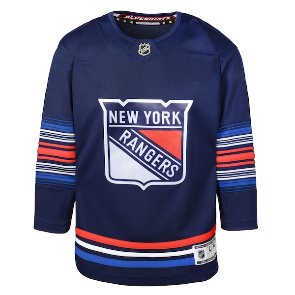 New York Rangers Youth Alternate Premier Jersey - Navy