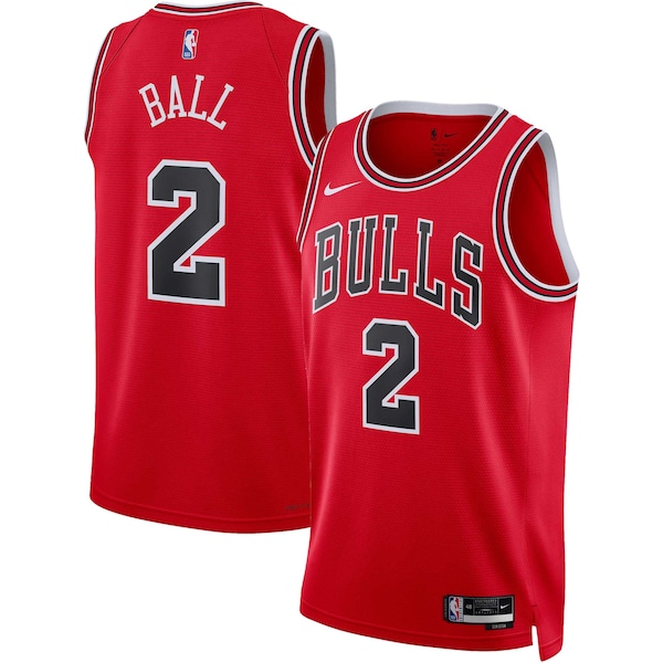 Lonzo Ball Chicago Bulls Nike Unisex Swingman Jersey - Icon Edition - Red