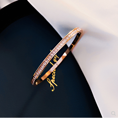 Diamond bracelet high sense Bracelet minority design simple cool style bracelet