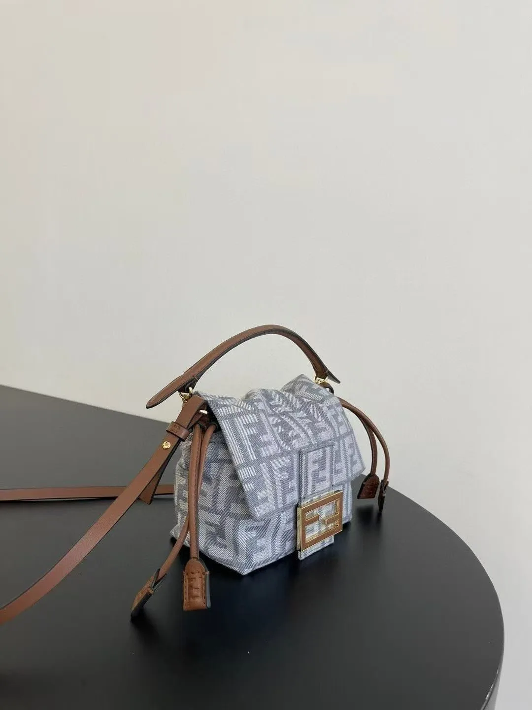 Fendi Baguette Brown Calfskin Bucket Bag product photo from LabelPicks