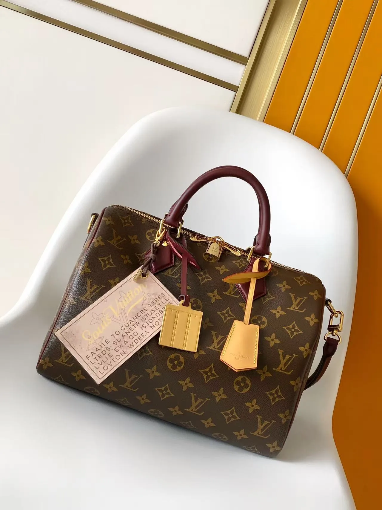 Louis Vuitton Black Speedy Monogram Canvas Top Handle Bag product photo from LabelPicks