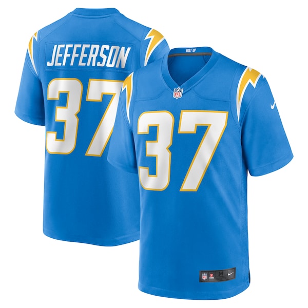 Tony Jefferson Los Angeles Chargers Nike Team Game Jersey -  Powder Blue