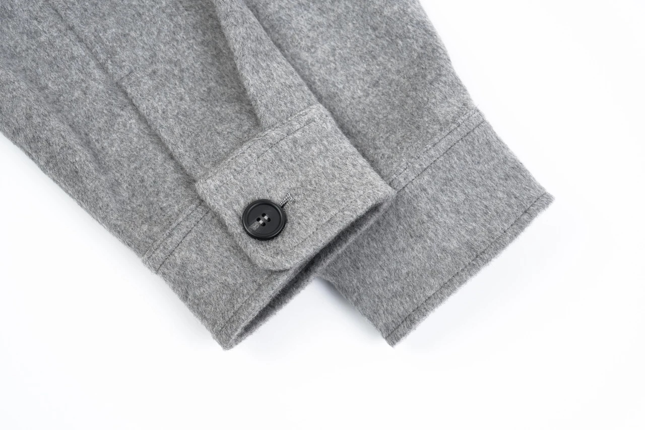 Miu Miu Grey Wool Zip Jacket product photo from LabelPicks