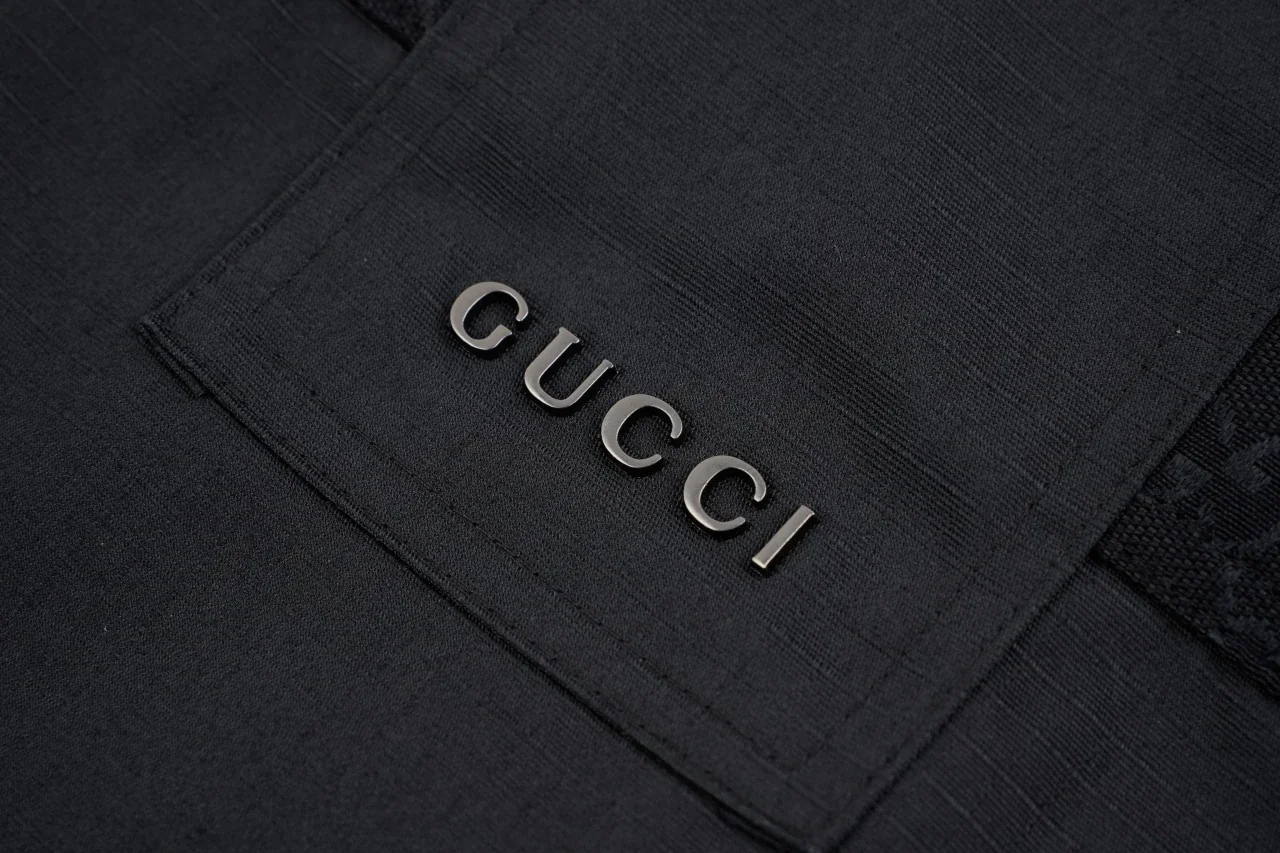 GUCCI Dark Grey GG-Panel Hooded Jacket product photo from LabelPicks