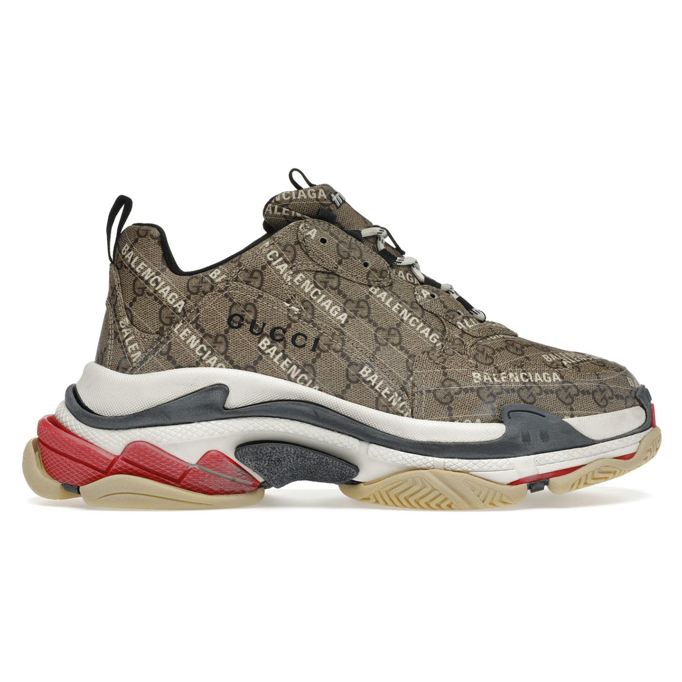 Gucc* x Blcg The Hacker Project Triple S Beige