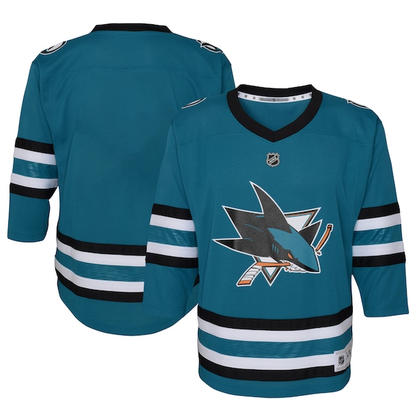 San Jose Sharks Toddler Home Replica Jersey - Teal