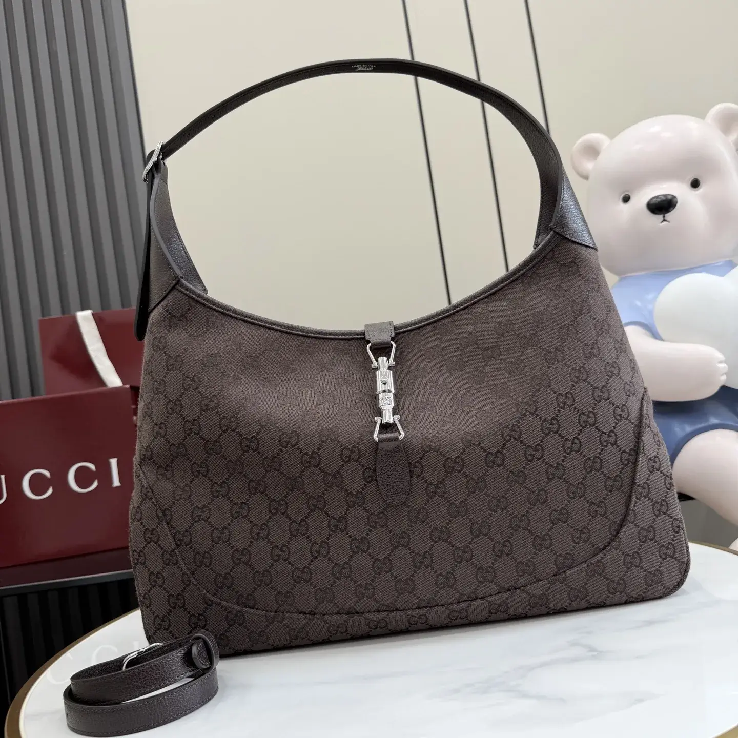 Gucci Brown Jackie Quilted Leather Shoulder Bag product photo from LabelPicks
