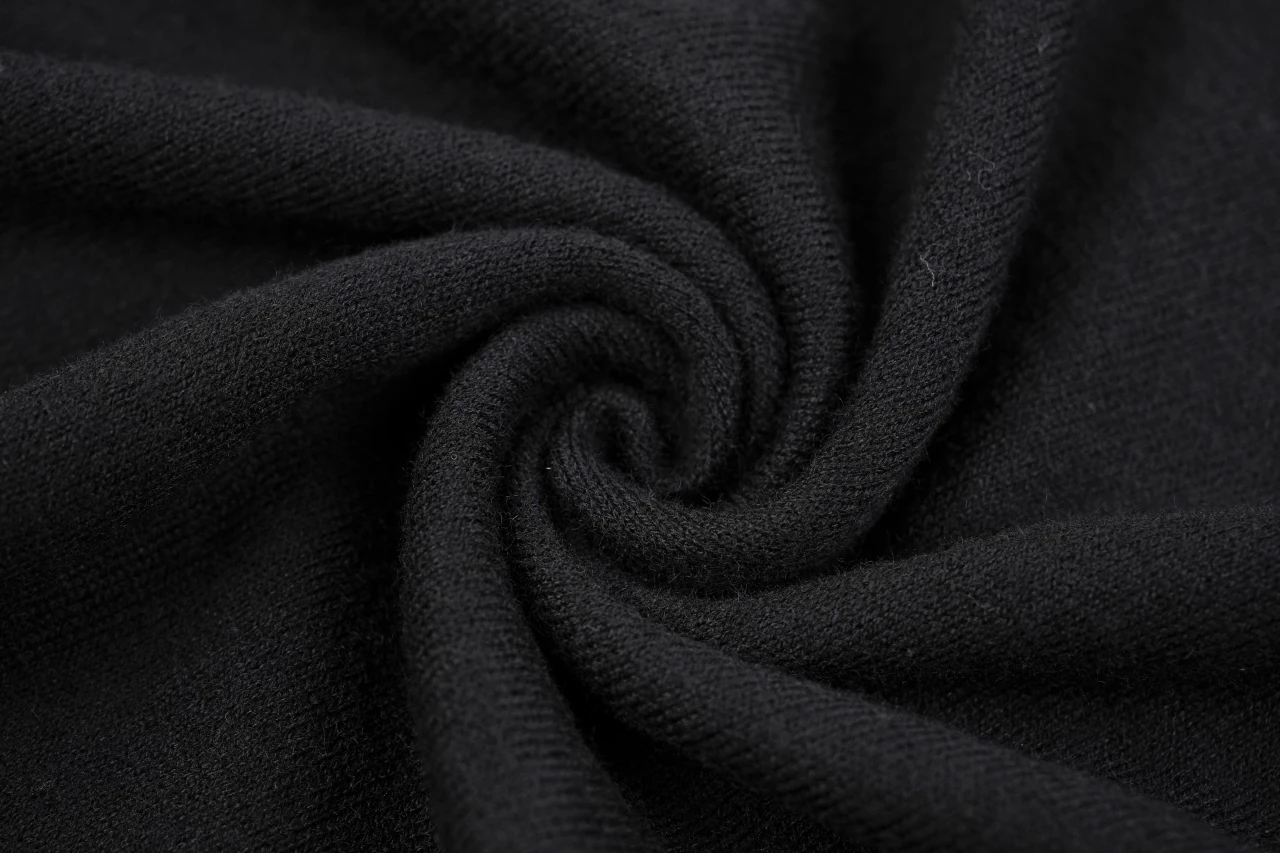 Moncler Black Silk Blend Tonal Logo Crewneck T-Shirt product photo from LabelPicks