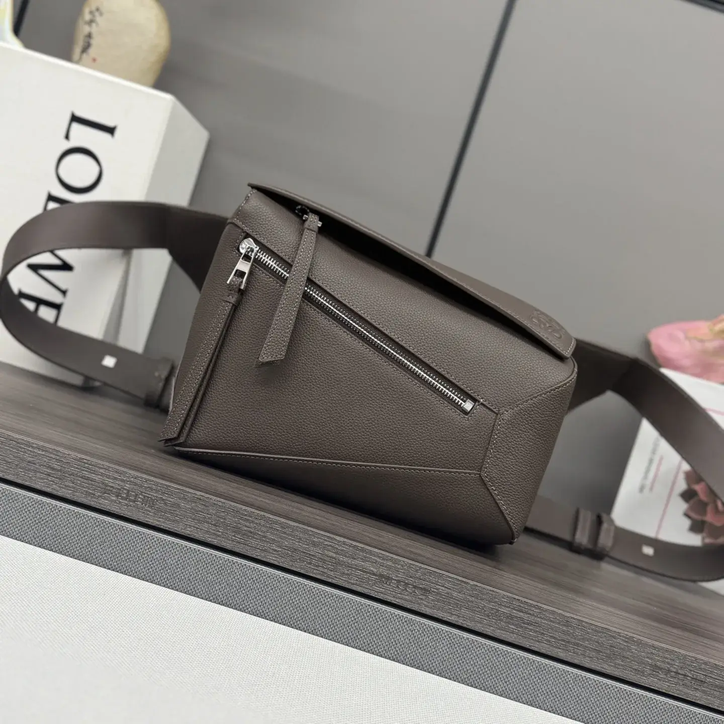 Loewe Puzzle Grained Leather Belt Bag product photo from LabelPicks