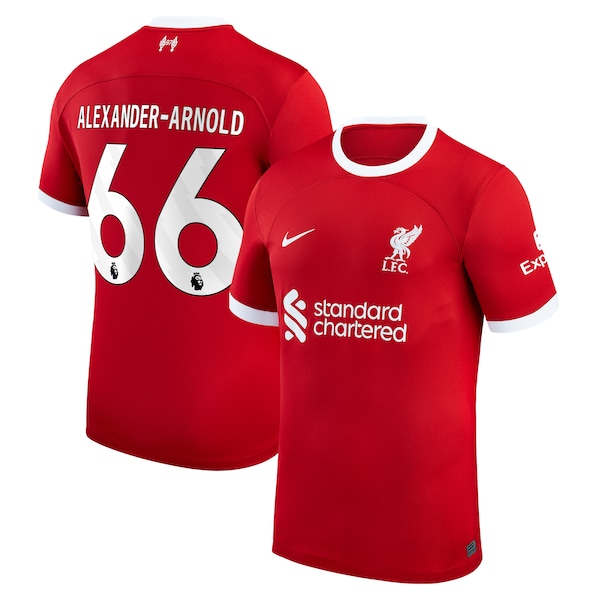 Trent Alexander-Arnold Liverpool Nike 2023/24 Home Replica Player Jersey - Red/White