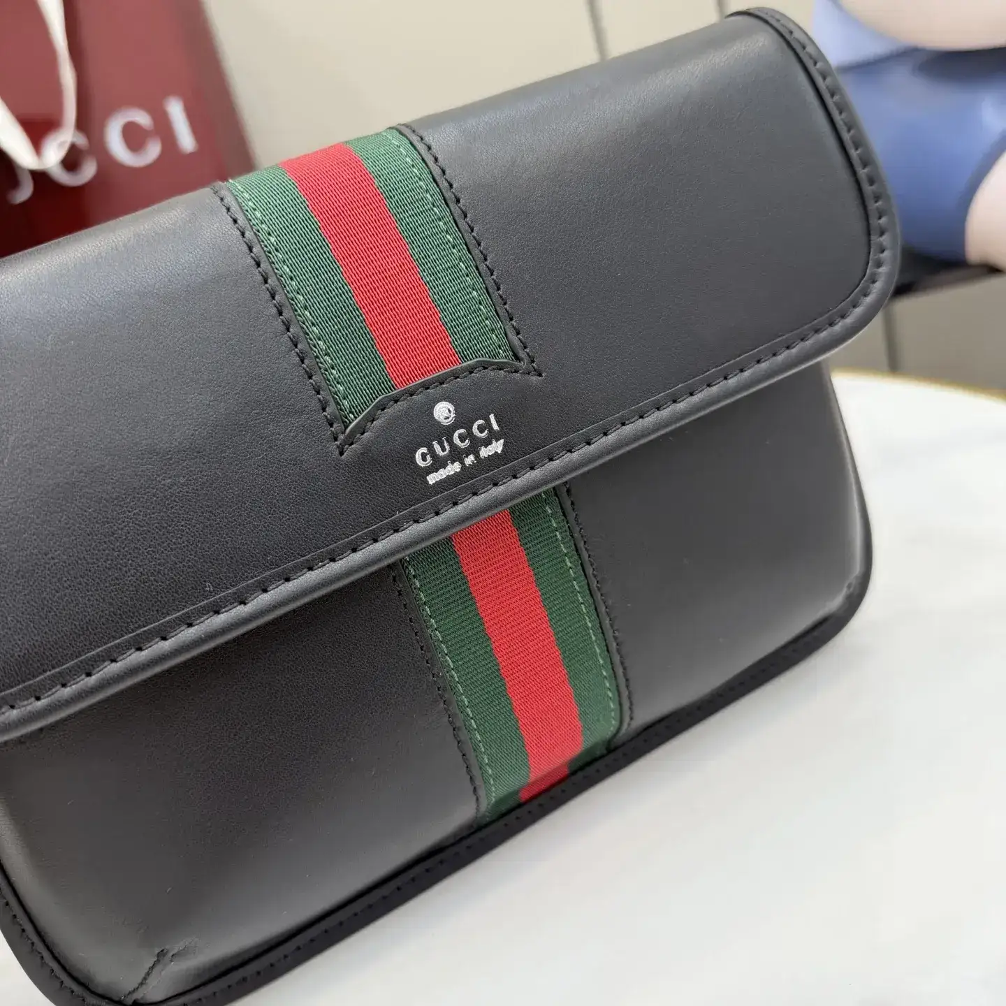 Gucci Black Quilted Leather Belt Bag product photo from LabelPicks