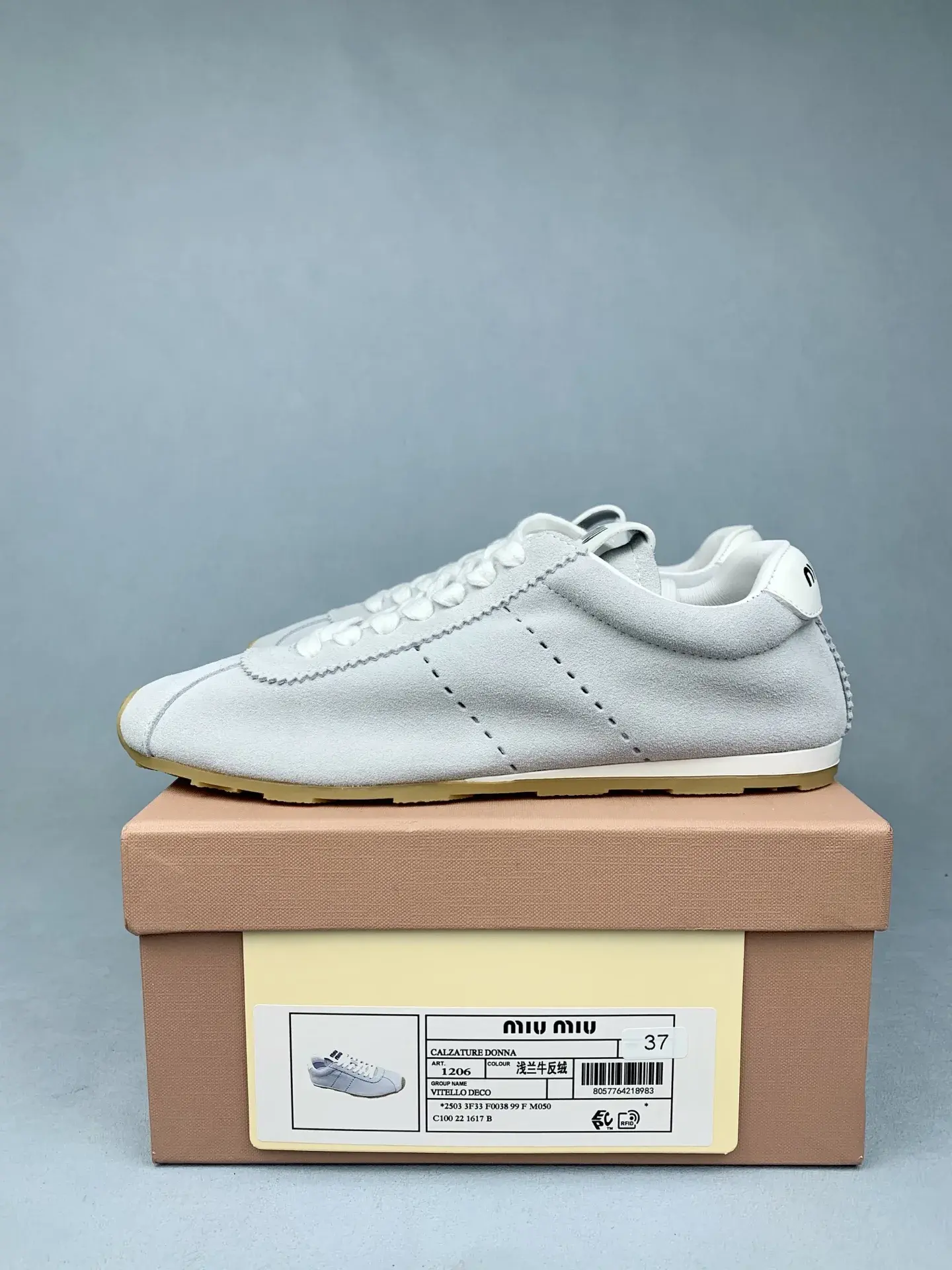 Plume suede sneakers product photo from LabelPicks