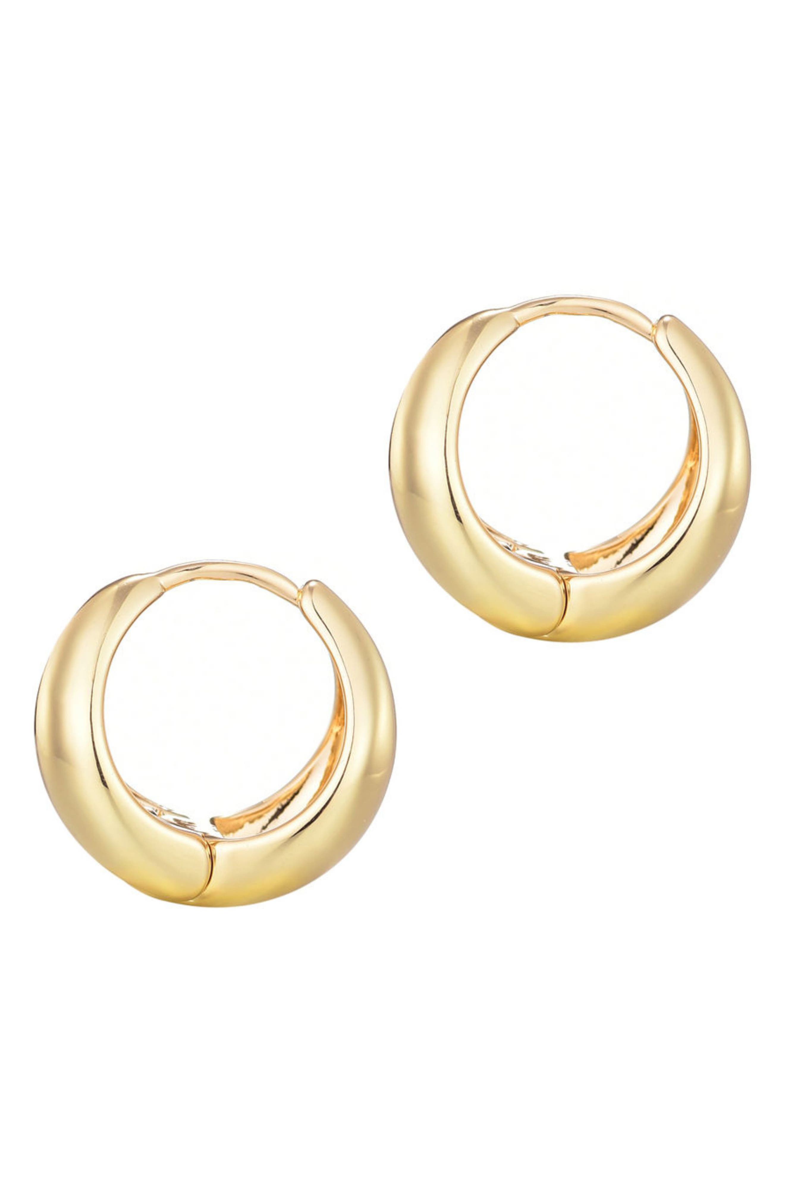 Adornia Graduated Huggie Hoop Earrings