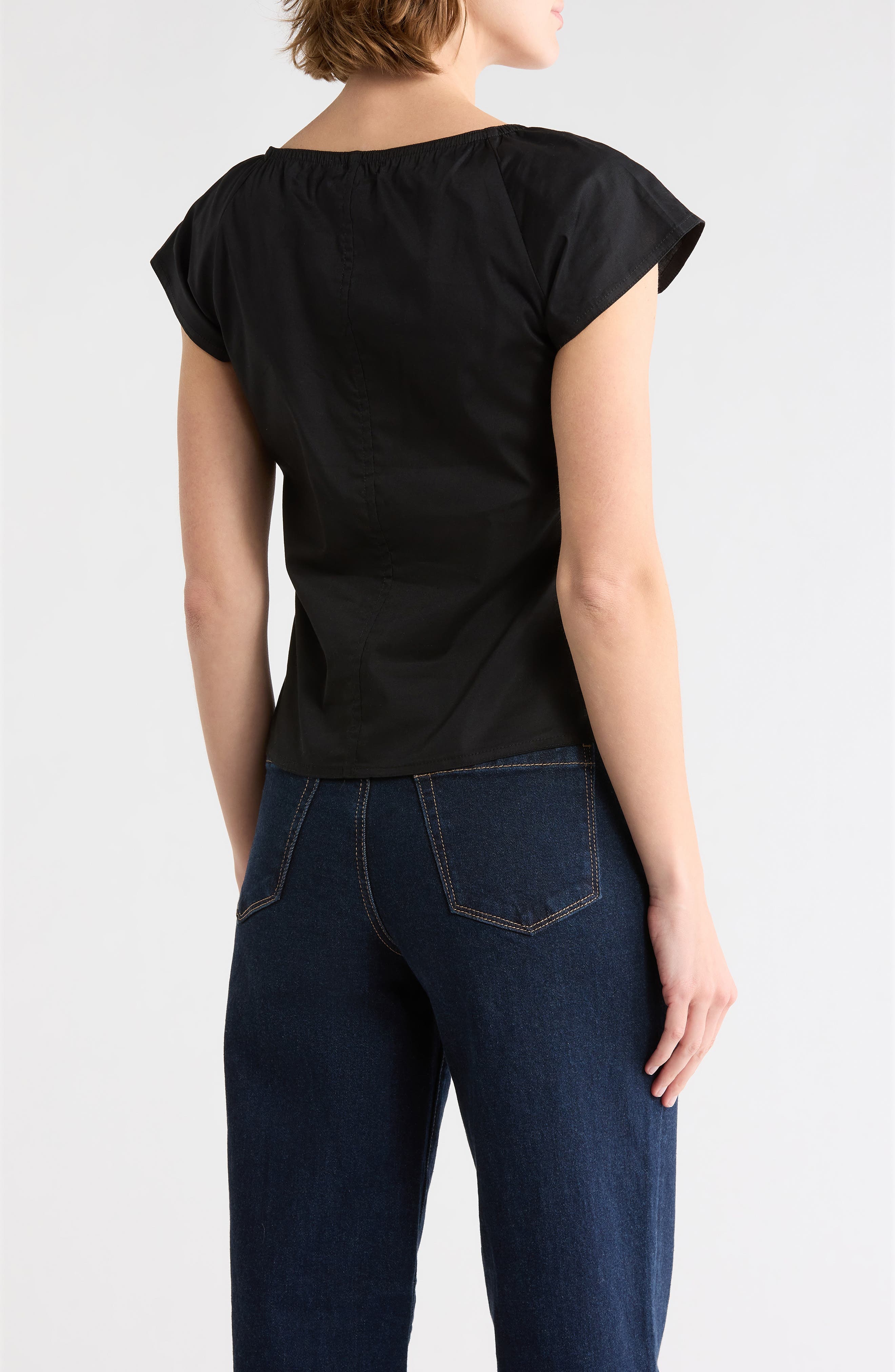Vigoss Fitted Milkmaid Top