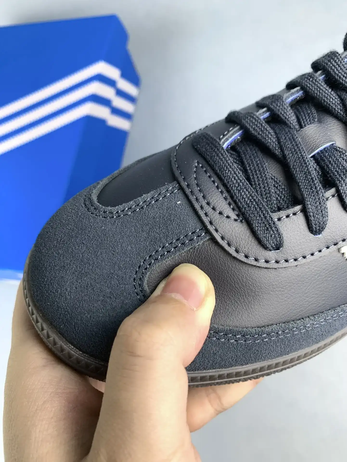 adidas Samba OG Navy White Gum Shoes product photo from LabelPicks