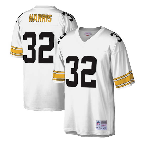 Franco Harris Pittsburgh Steelers Legacy Replica Jersey - White/Black