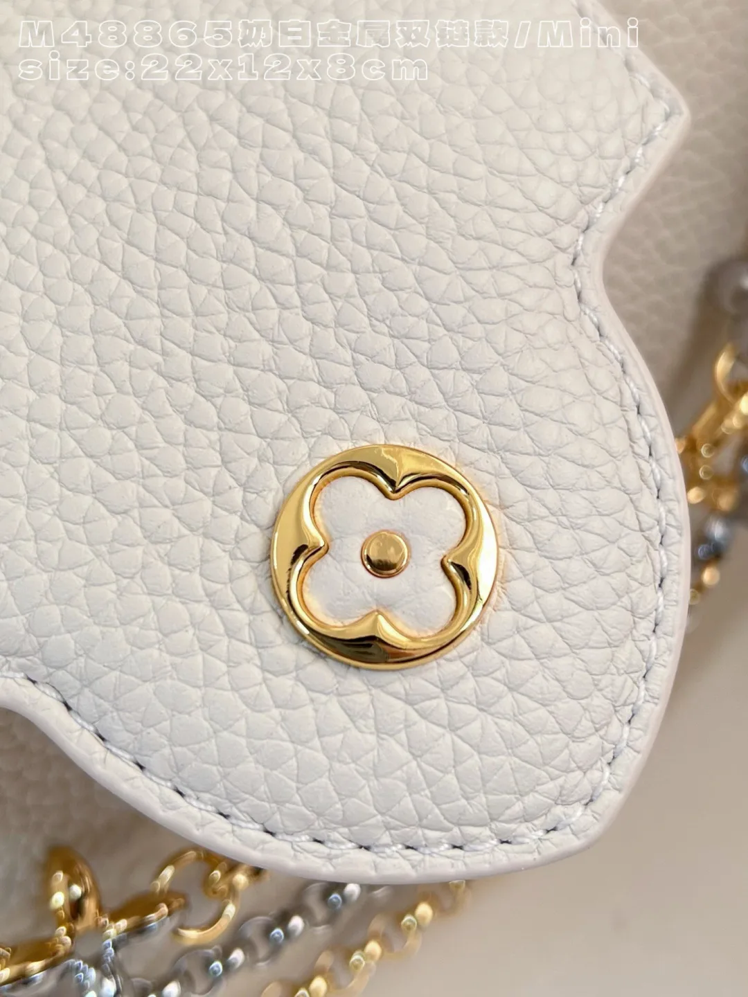 Louis Vuitton White Capucines Calfskin Crossbody Bag product photo from LabelPicks